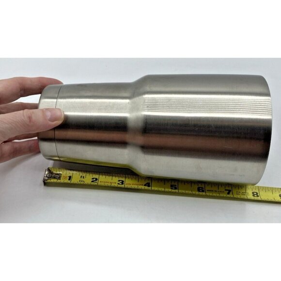 YETI Insulated Tumbler Lid Push In 32 Oz Quart Silver Stainless Steel Travel Cup - Picture 6 of 15